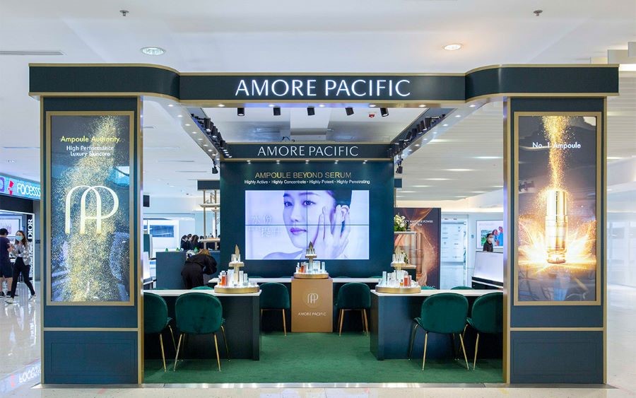 Amore Pacific là một trong những thương hiệu mỹ phẩm lớn nhất thế giới