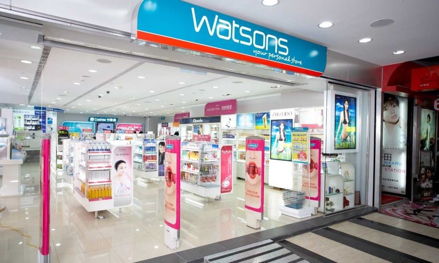 Watsons là một trong những chuỗi cửa hàng mỹ phẩm nổi tiếng tại Hàn Quốc